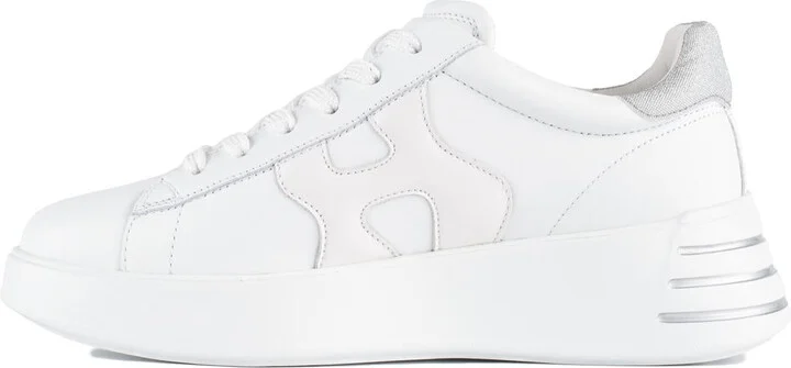 Hogan Rebel White And Silver Sneakers - Image 2