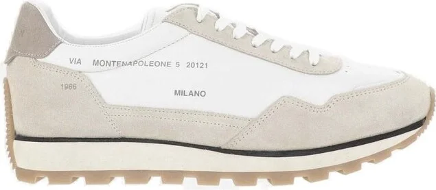Hogan Round-Toe Low-Top Sneakers