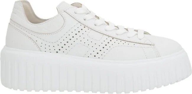 Hogan Side H Perforated Detailed Sneakers