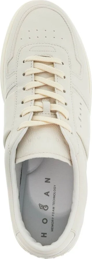 HOGAN smooth and suede leather h-tv sneakers. - Image 3