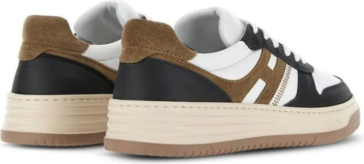 Hogan Smooth Leather And Suede H630 Sneakers Shoes - Image 5