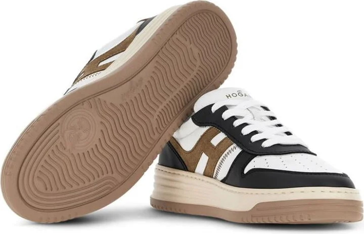 Hogan Smooth Leather And Suede H630 Sneakers Shoes - Image 6