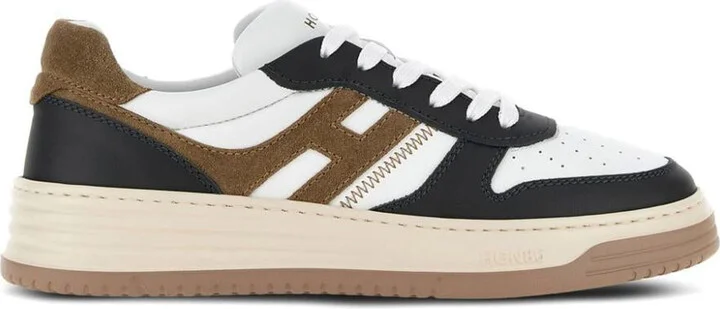 Hogan Smooth Leather And Suede H630 Sneakers Shoes