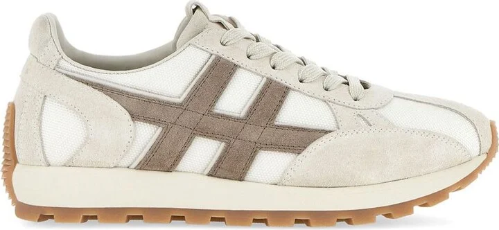 Hogan Sneakers 86Er In Mixed Beige Suede