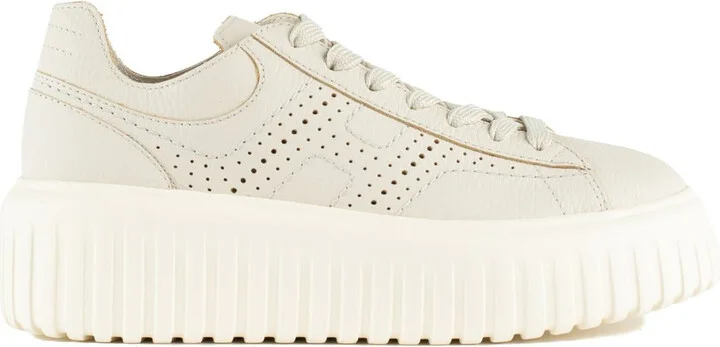Hogan Sneakers H-Stripes Ivory