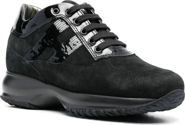 Hogan Sneakers Interactive H Micro Paillettes Shoes - Image 2