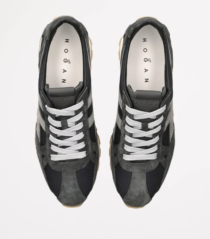 Hogan Suede Allacciato Sneakers - Image 4