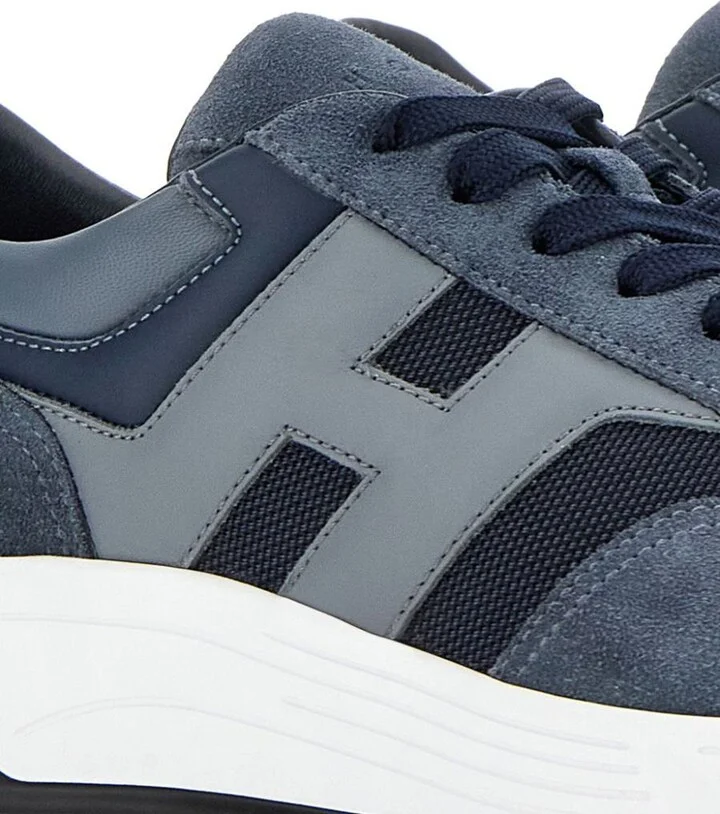 Hogan Suede And Mesh Hyperlight Sneakers Shoes - Image 5