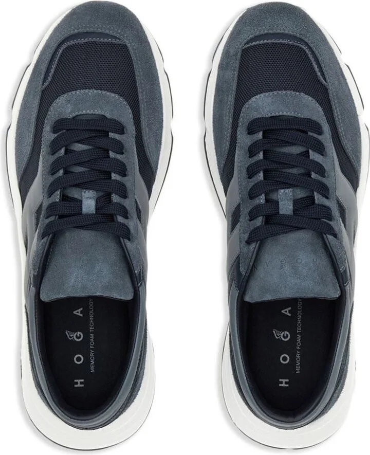 Hogan Suede And Mesh Hyperlight Sneakers Shoes - Image 6