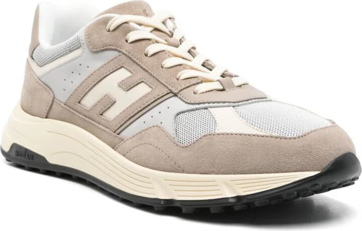 Hogan Suede And Smooth Leather Hyperlight Sneakers Shoes - Image 2