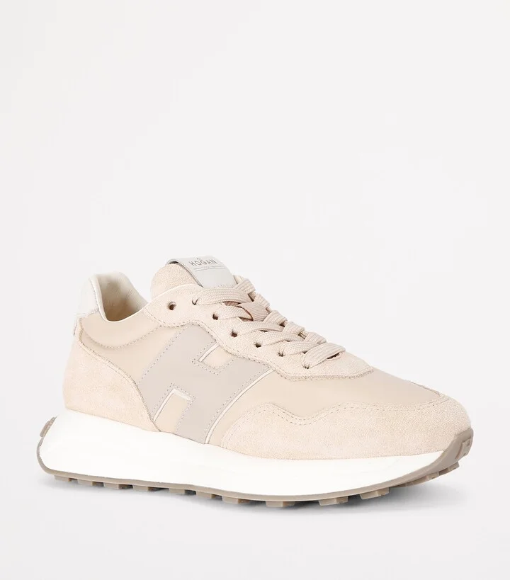 Hogan Suede-Blend H641 Sneakers - Image 3