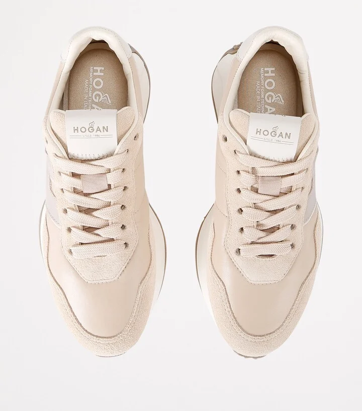 Hogan Suede-Blend H641 Sneakers - Image 4
