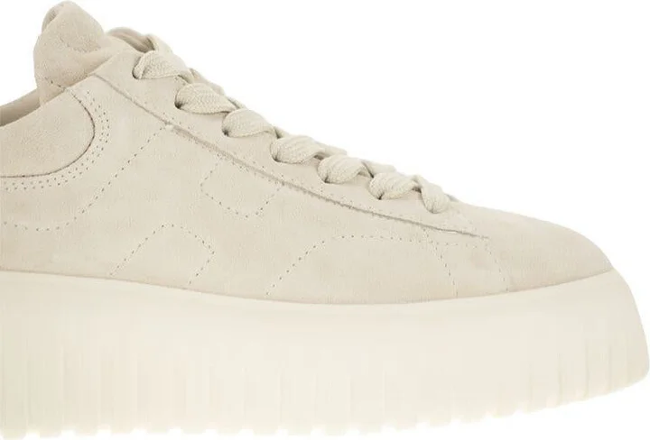 Hogan Suede H-Stripes Sneakers - Image 6
