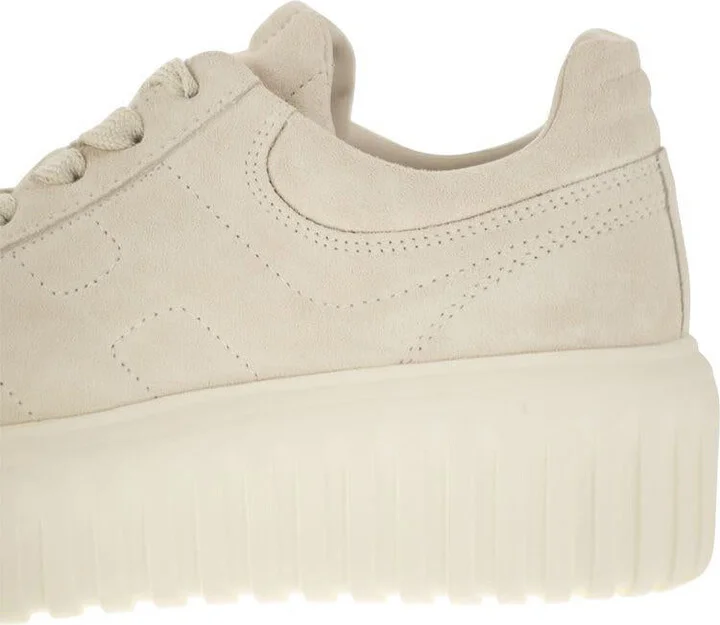 Hogan Suede H-Stripes Sneakers - Image 7