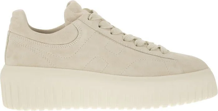 Hogan Suede H-Stripes Sneakers