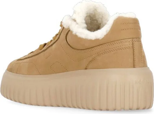 Hogan Suede H-Stripes Trainers - Image 3