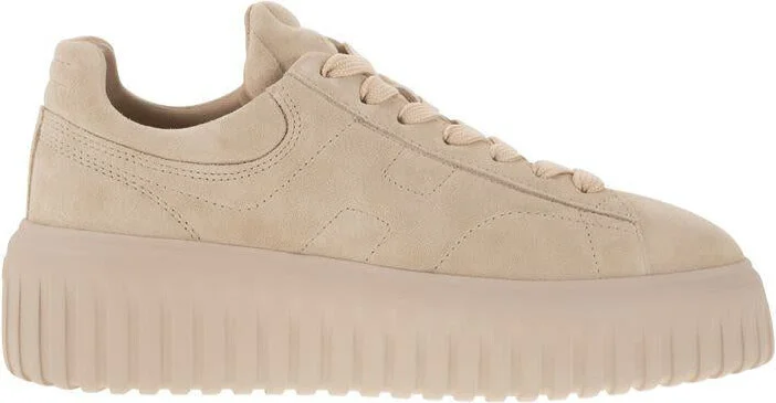 Hogan Suede H-Stripes Trainers