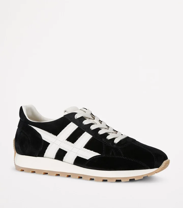 Hogan Suede H671 Allacciato Sneakers - Image 3