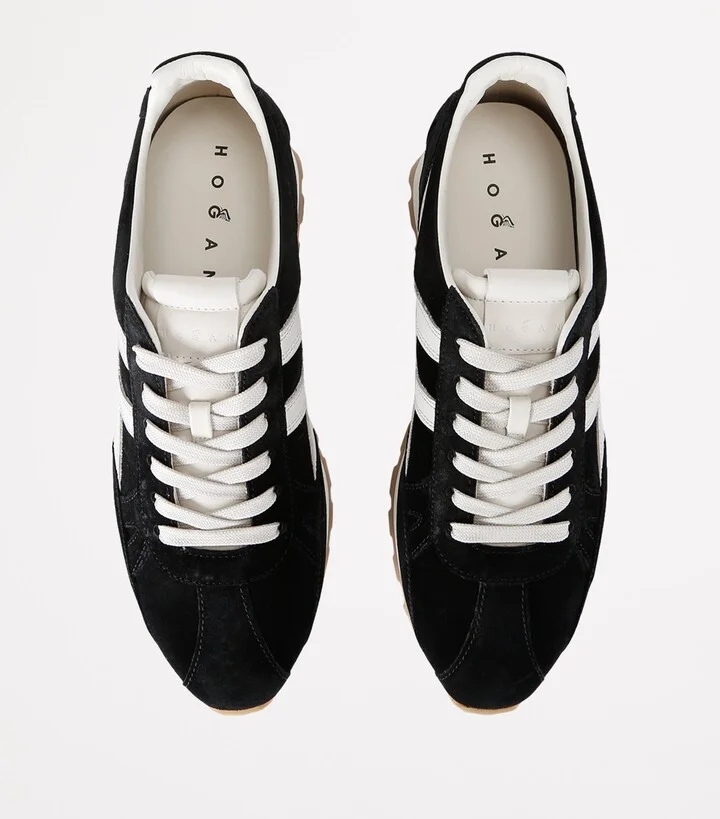 Hogan Suede H671 Allacciato Sneakers - Image 4