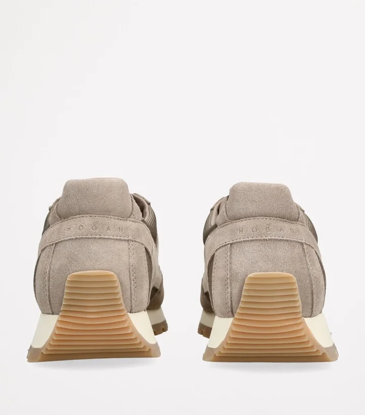 Hogan Suede H671 Allacciato Sneakers - Image 2