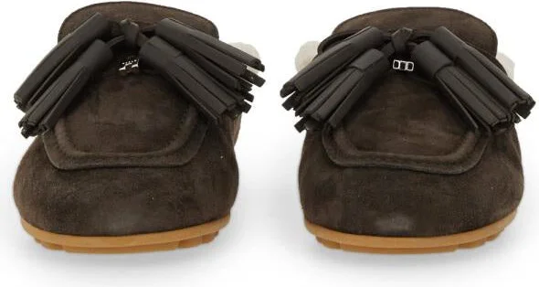 Hogan Suede Slipper Loafer - Image 4