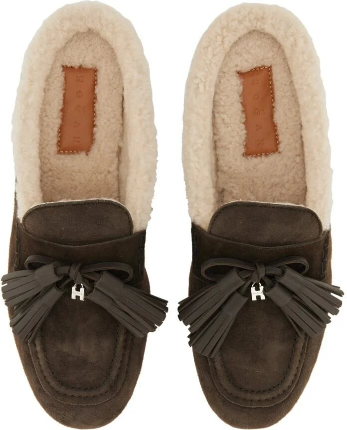 Hogan Suede Slipper Loafer - Image 6