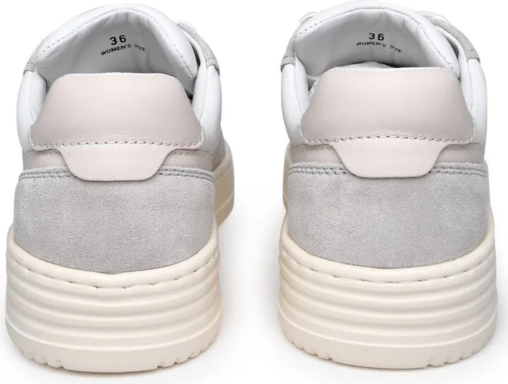 Hogan Two-Color Leather Sneakers - Image 4