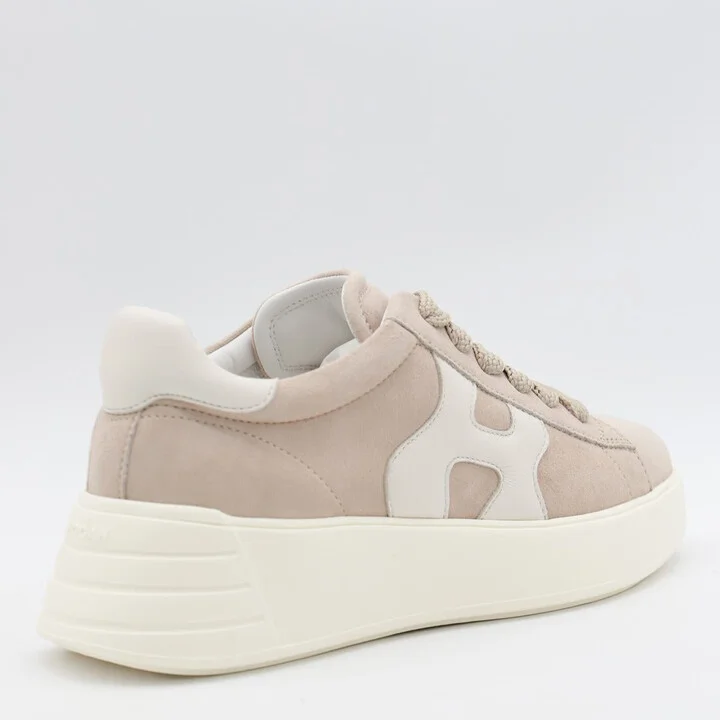 Hogan White Leather Sneakers - Image 2