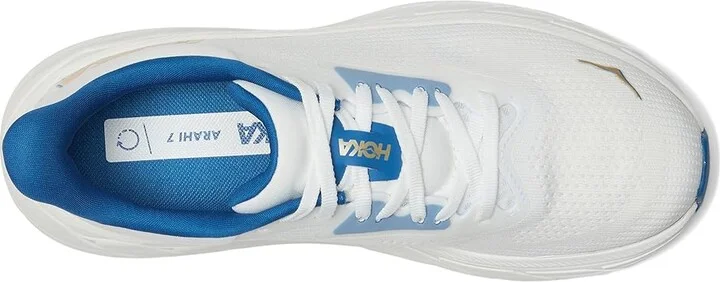 Hoka Arahi 7 Men's Shoes Frost/Gold : 10 EE - Wide - Image 2