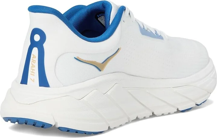 Hoka Arahi 7 Men's Shoes Frost/Gold : 10 EE - Wide - Image 4