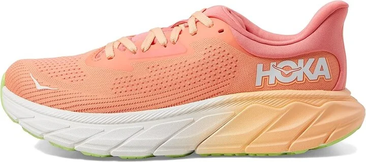 Hoka Arahi 7 Women's Shoes Papaya/Coral : 5.5 B - Medium, Synthetic/Textile - Image 6