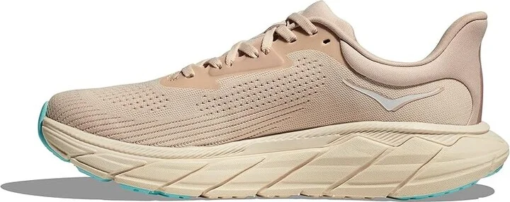 Hoka Arahi 7 Women's Shoes Vanilla/Cream : 8.5 B - Medium, Synthetic/Textile - Image 6
