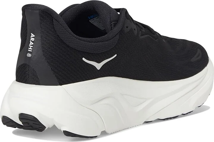 Hoka Arahi 8 Men's Running Shoes Black/White : 14 D - Medium, Synthetic - Image 4