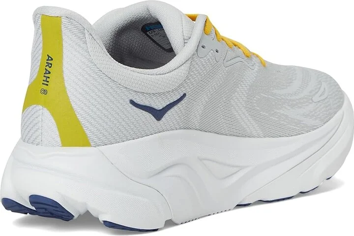 Hoka Arahi 8 Men's Running Shoes Stardust/Cosmic Grey : 7.5 D - Medium, Synthetic - Image 4