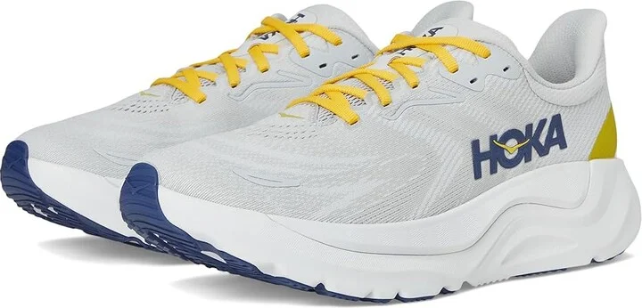 Hoka Arahi 8 Men's Running Shoes Stardust/Cosmic Grey : 7.5 D - Medium, Synthetic