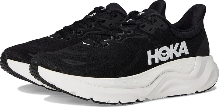 Hoka Arahi 8 Women's Running Shoes Black/White : 11 B - Medium, Synthetic