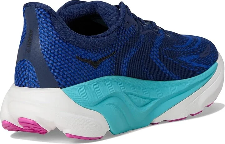 Hoka Arahi 8 Women's Running Shoes Midnight Blue/Ultramarine : 5.5 B - Medium, Synthetic - Image 4