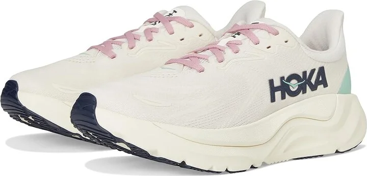 Hoka Arahi 8 Women's Running Shoes Rose Cream/Alabaster : 12 B - Medium, Synthetic