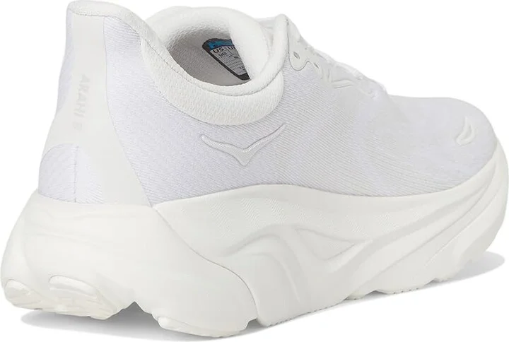Hoka Arahi 8 Women's Running Shoes White/White : 7.5 B - Medium, Synthetic - Image 4
