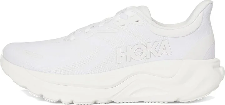 Hoka Arahi 8 Women's Running Shoes White/White : 7.5 B - Medium, Synthetic - Image 6