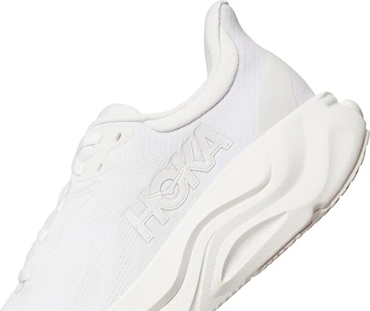 Hoka Arahi 8 Women's Running Shoes White/White : 7.5 B - Medium, Synthetic - Image 7