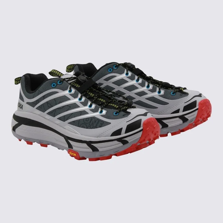 Hoka Black And Grey Mafate Three 2 Sneakers - Image 2