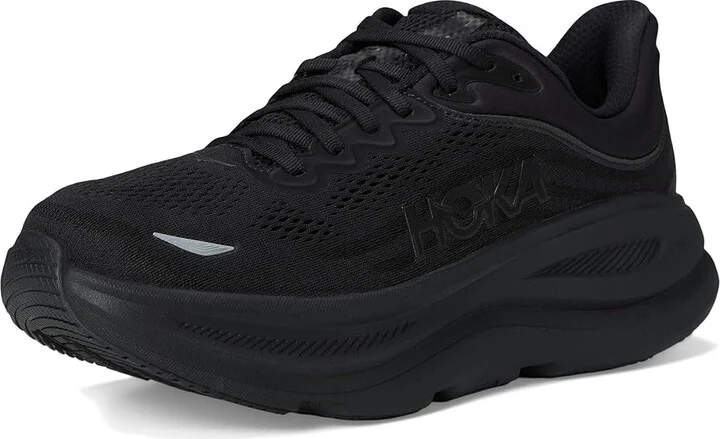 Hoka Bondi 9 Men's Shoes Black/Black : 7.5 D - Medium, Rubber - Image 5