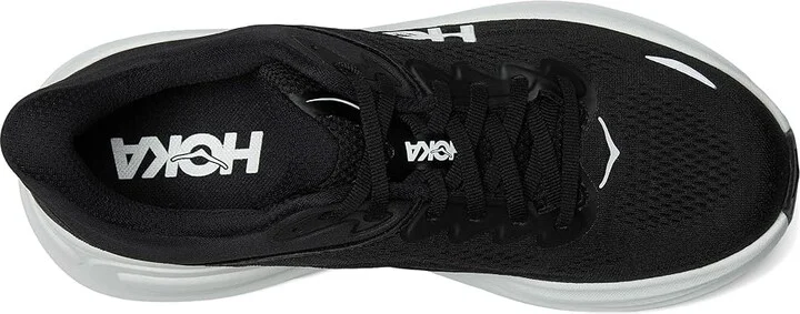 Hoka Bondi 9 Men's Shoes Black/White : 7.5 D - Medium, Rubber - Image 2