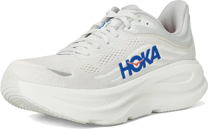 Hoka Bondi 9 Men's Shoes Cosmic Grey/Ultramarine : 16 EE - Wide, Rubber - Image 5