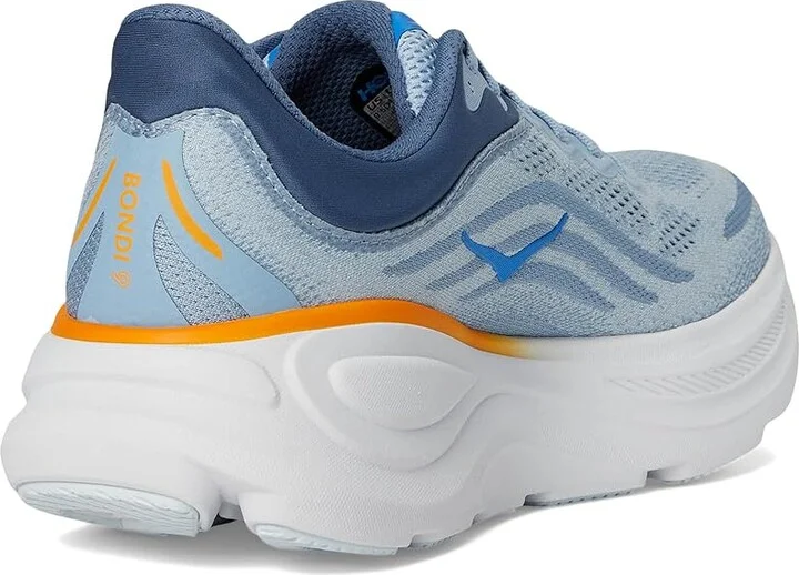 Hoka Bondi 9 Men's Shoes Drizzle/Downpour : 8.5 D - Medium, Rubber - Image 4