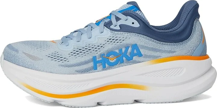 Hoka Bondi 9 Men's Shoes Drizzle/Downpour : 8.5 D - Medium, Rubber - Image 6
