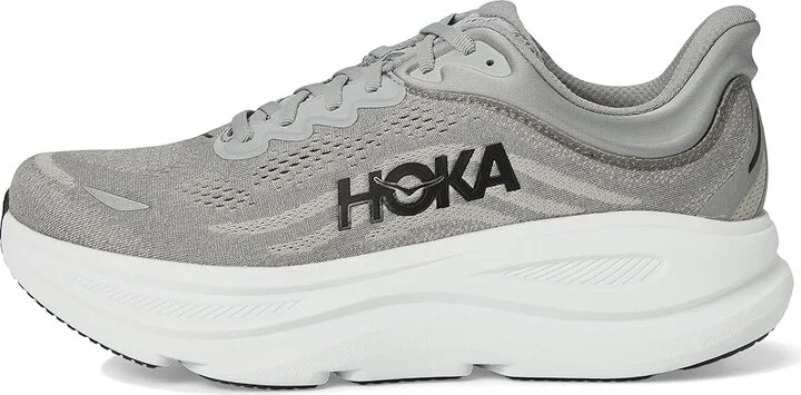 Hoka Bondi 9 Men's Shoes Galactic Grey/Stellar Grey : 14 D - Medium, Rubber - Image 6