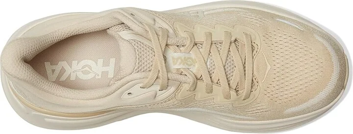 Hoka Bondi 9 Men's Shoes Oatmeal/Oat Milk : 11.5 D - Medium, Rubber - Image 2