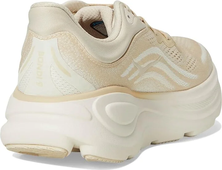 Hoka Bondi 9 Men's Shoes Oatmeal/Oat Milk : 11.5 D - Medium, Rubber - Image 4